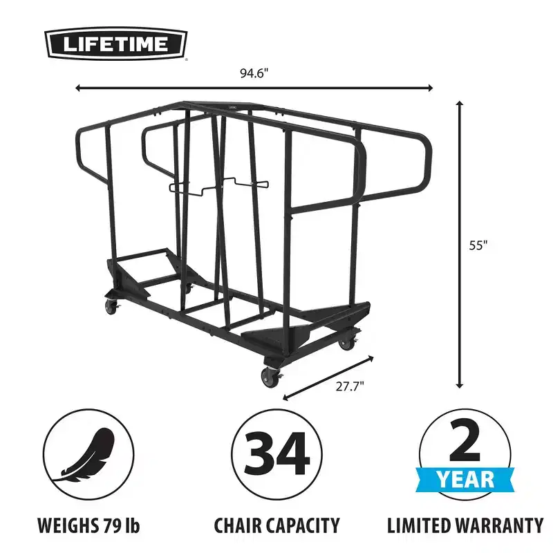 Lifetime 34 Chair Cart (80976)