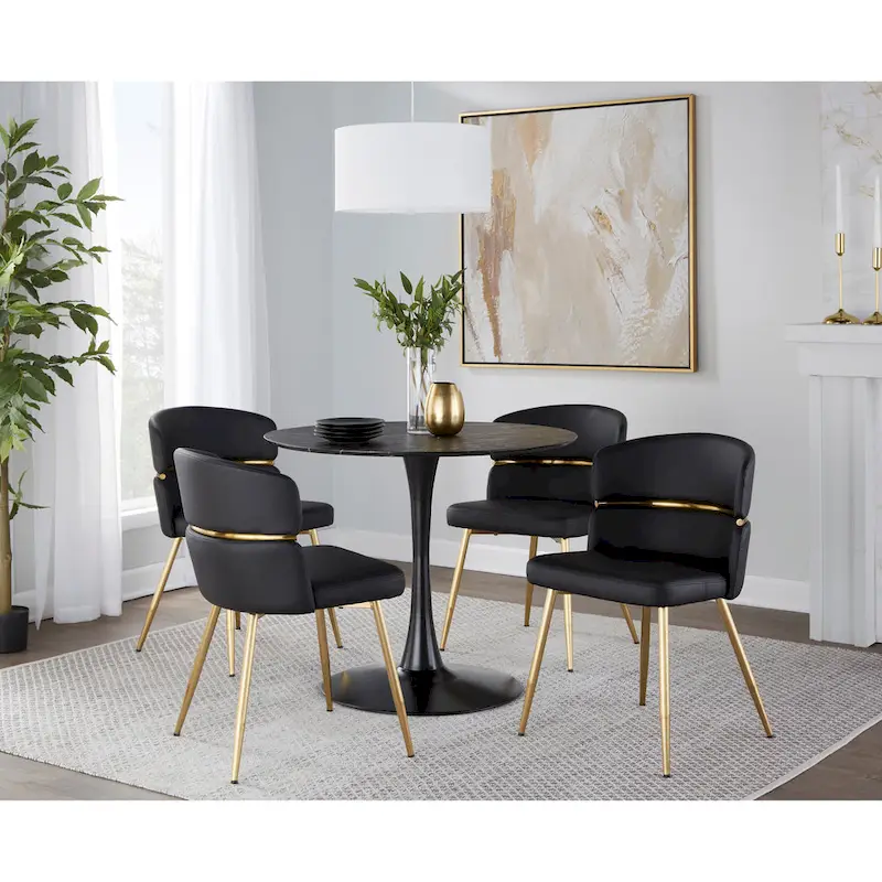 Silver Orchid Lena Dining Chair (Set of 2)