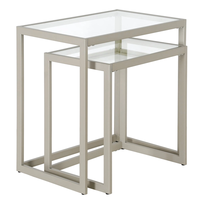 Rocco Rectangular Nested Side Table - 22