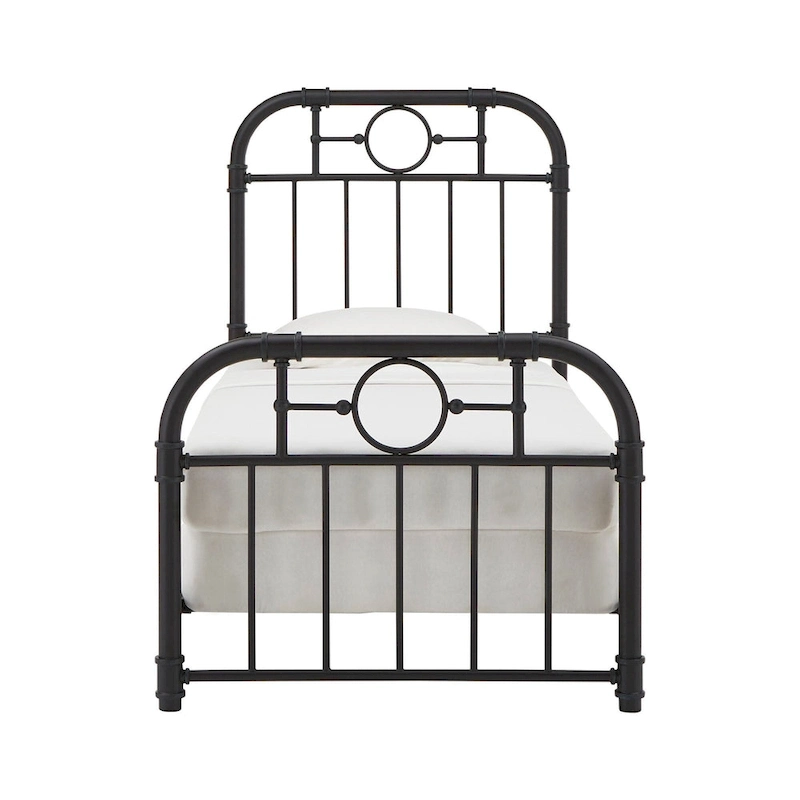 Kendal Black Metal Bed by iNSPIRE Q Classic