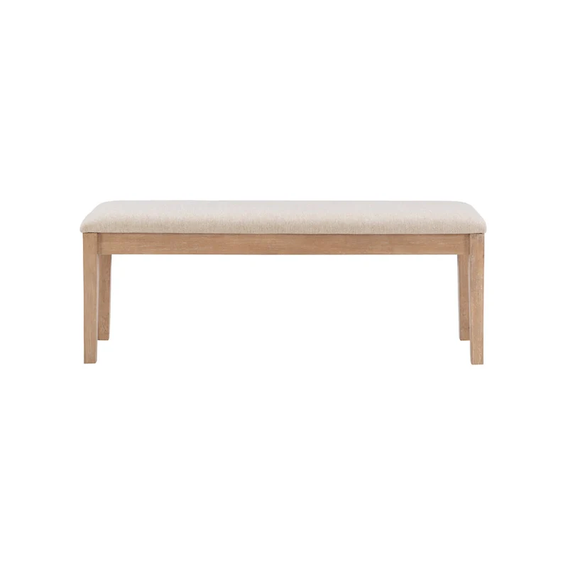 Dolan Farmhouse Solid Wood Dining Bench