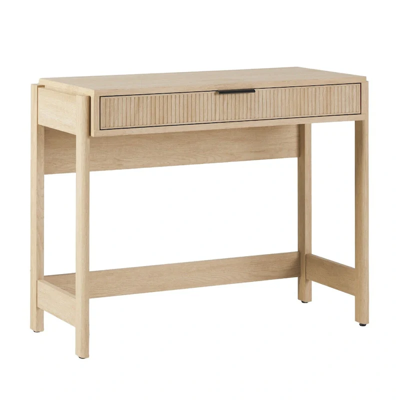 Middlebrook Designs Reeded Writing Desk with Drawer