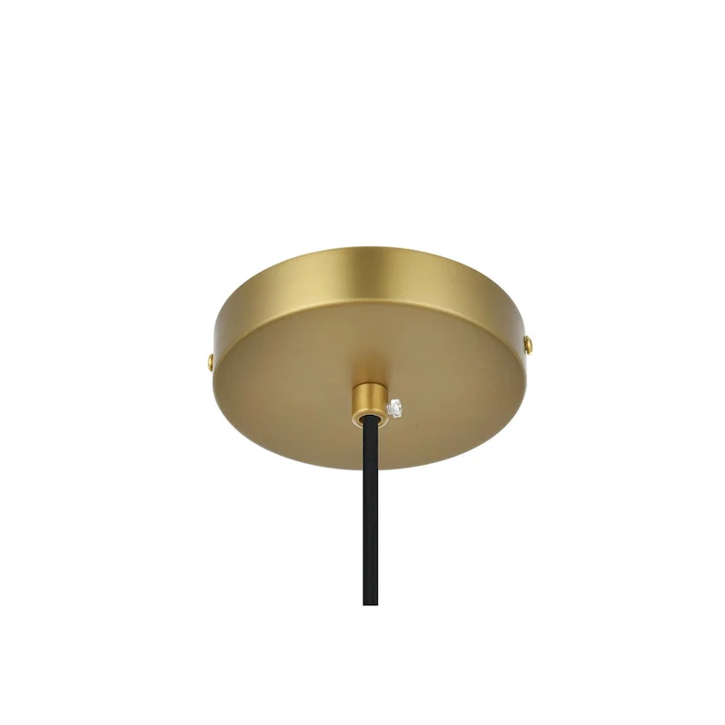 1-Light Pendant with 8 inch Clear Glass