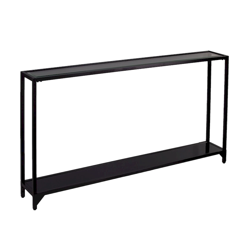 SEI Furniture Glenn Narrow Metal Console Table