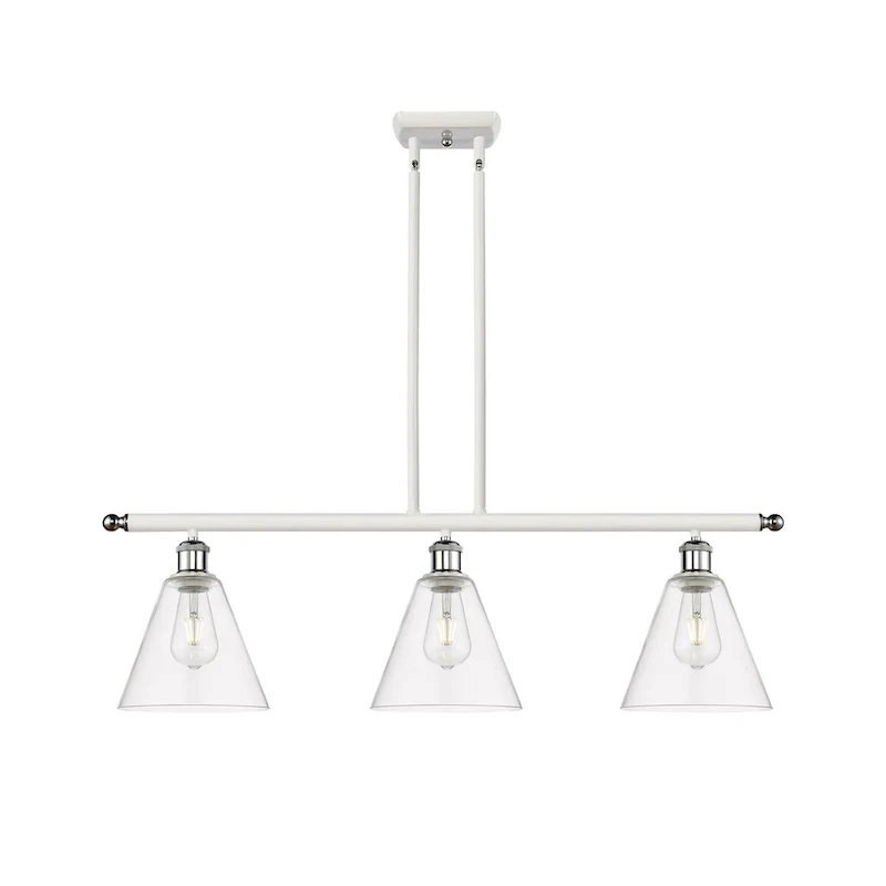 Innovations Lighting Berkshire - 3 Light 36  Stem Hung Island Light