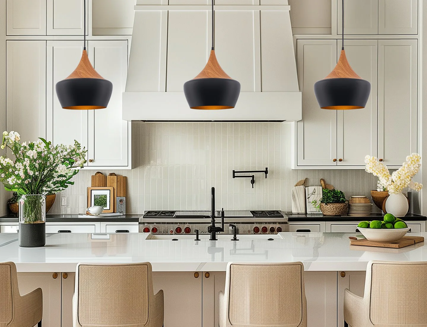 Ava 13 Modern Industrial Schoolhouse Pendant Light