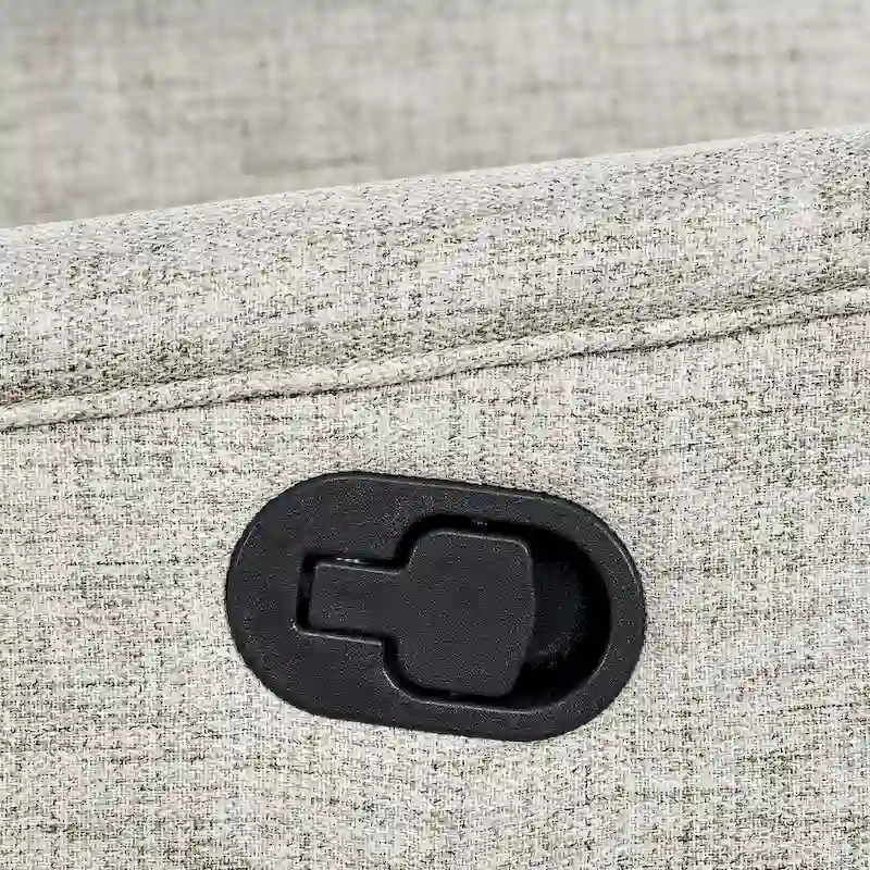 Swivel Glider Recliner Chair with Footrest