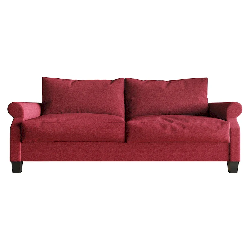 CraftPorch Classic Linen Upholstered Sofa