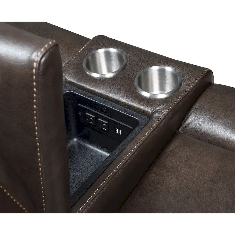 Steve Silver Ferndale 3-Piece Power Reclining Top Grain Leather Set