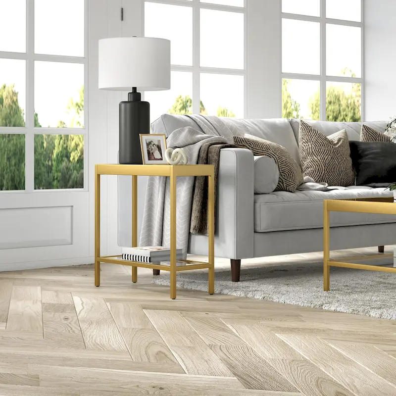 Alexis 24 Wide Rectangular Side Table