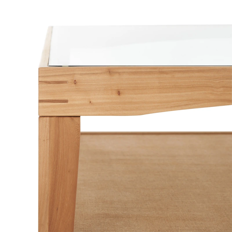 SAFAVIEH Couture Nicolella Square Glass Coffee Table - 40W x 40D x 17H