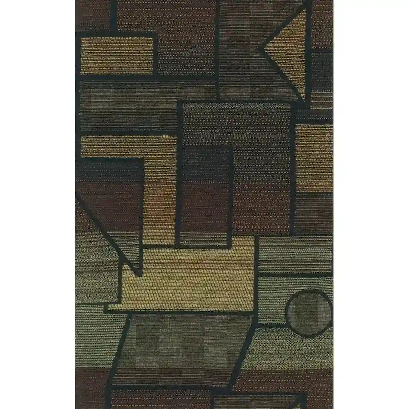 Bali Rattan Double Papasan Chair with Tapestry Cushion