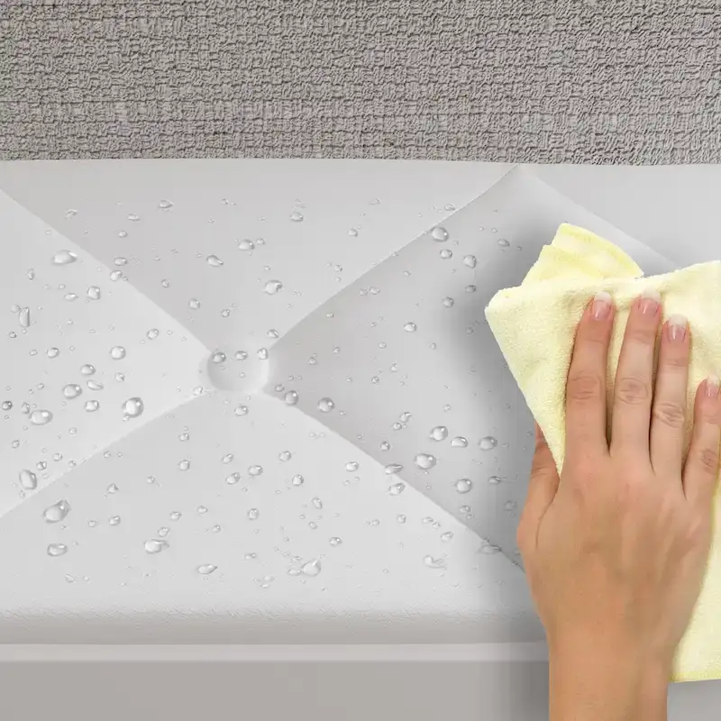 LED Queen/King Bed Frame with Tufted Headboard Bedroom Furniture