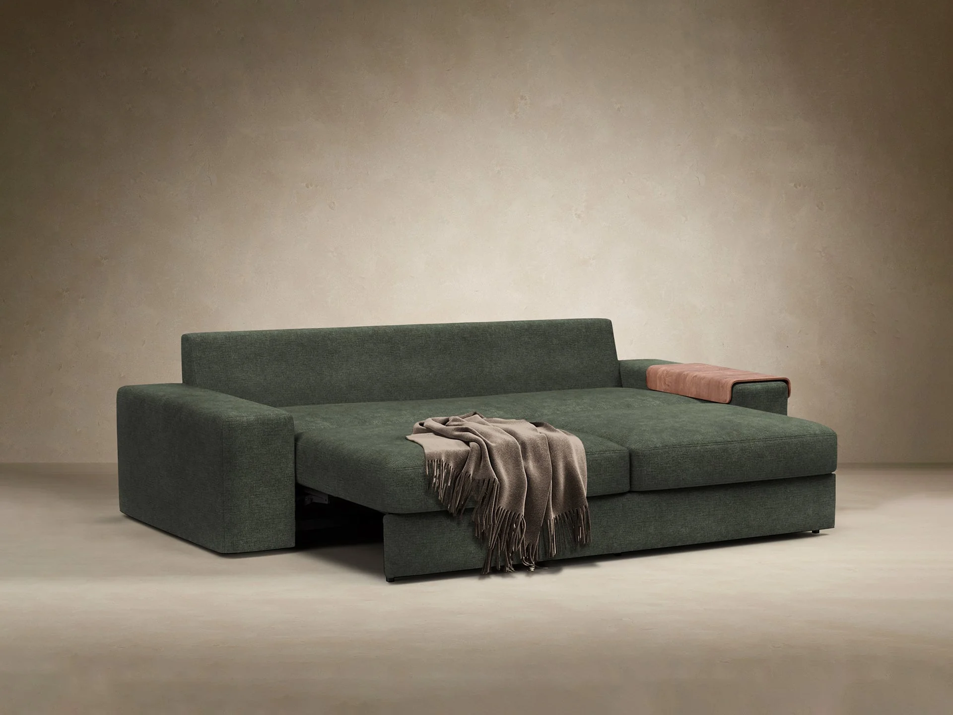 Vilander Wide Arms Sofa Bed