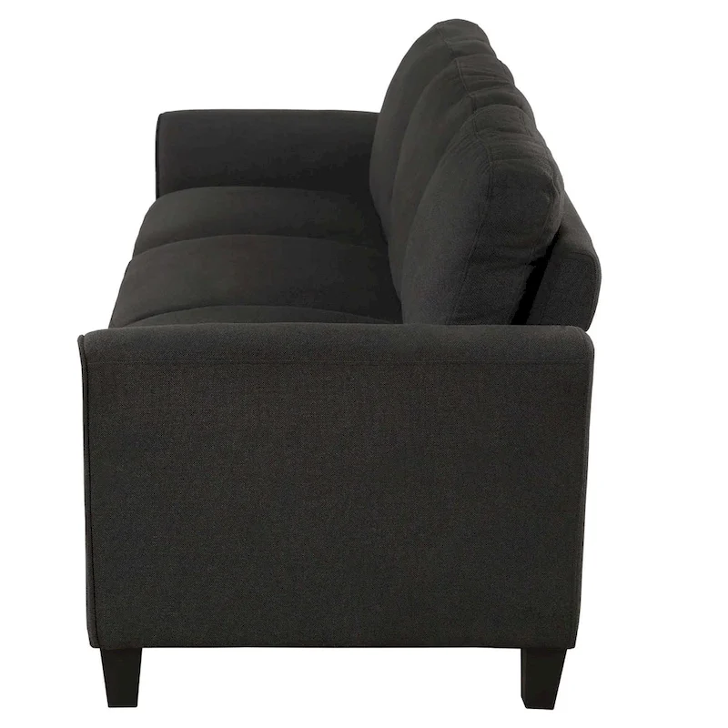 3-Seat Linen Fabric Sofa