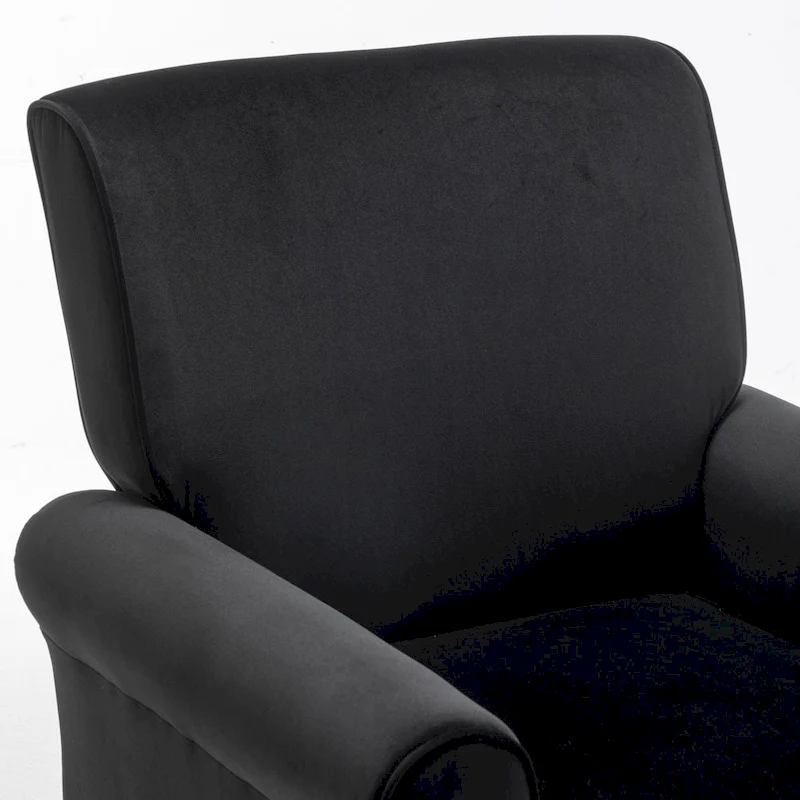 Traditional Rolled Arm Living Room Armchair