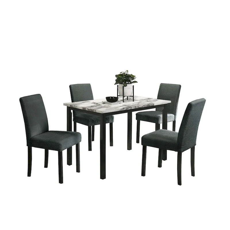Poundex 5-pcs Dining Set