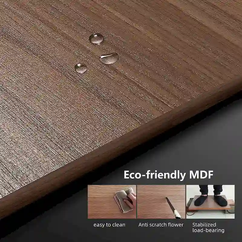 Modern Retractable & Extendable TV Stand with 4 Drawers, Up to 103 Inches - 78.54D x 15.74W x 13.78H