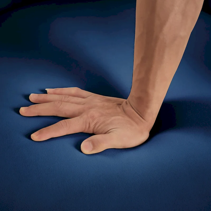 Accent Chair with Golden Metal Stand