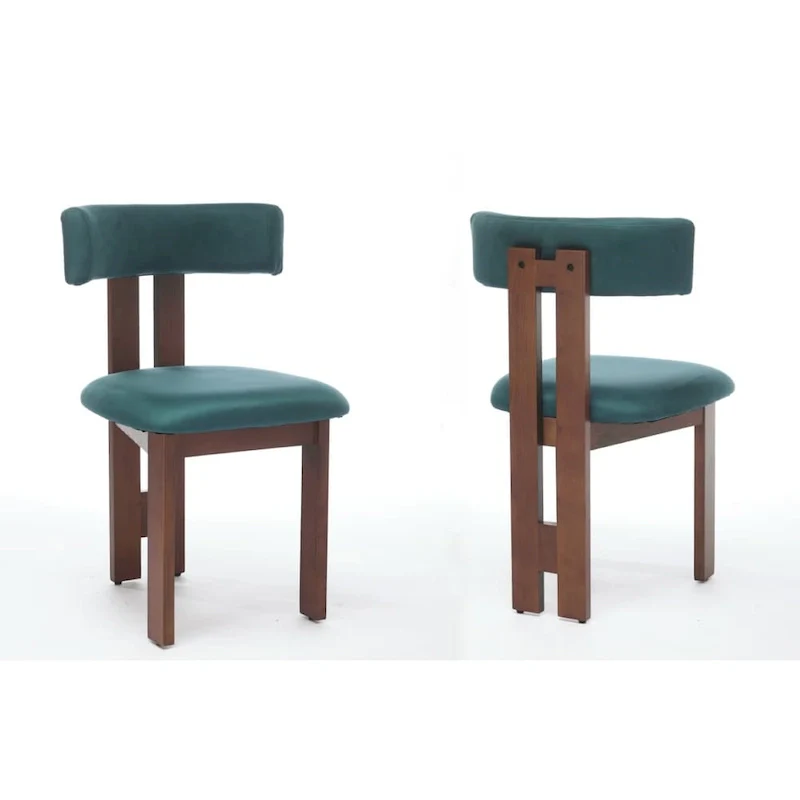 Hazelnut Brown Dining Chair Set - 2 Piece