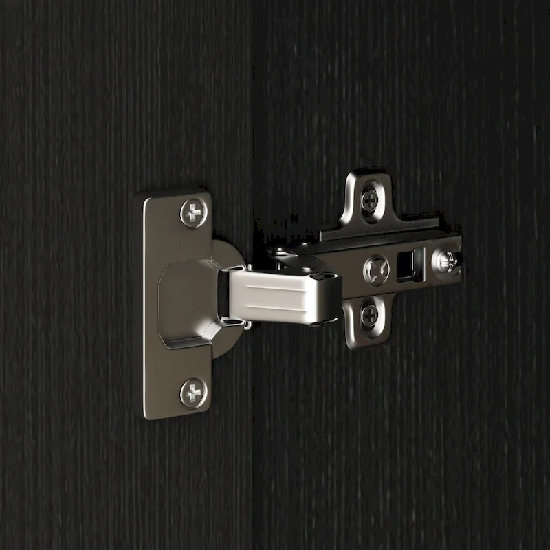 31.5 W x 66.9 H Wardrobe Armoire Cloest with Drawer In Black,White