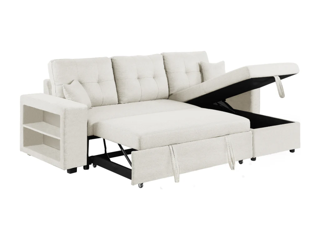 Corner Sectional Sofa - Beige #3