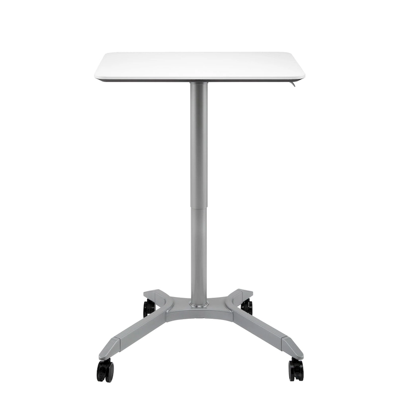airLIFT XL 28 Pneumatic Height Adjustable Sit-Stand Mobile Laptop Computer Desk Cart