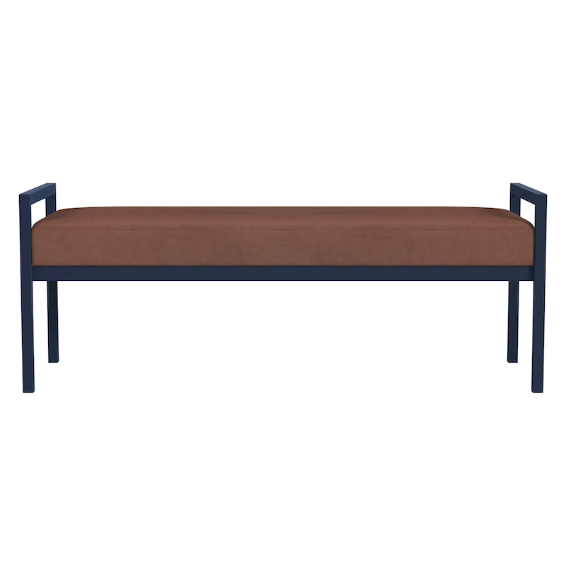 HomePop Modern Metal Bench