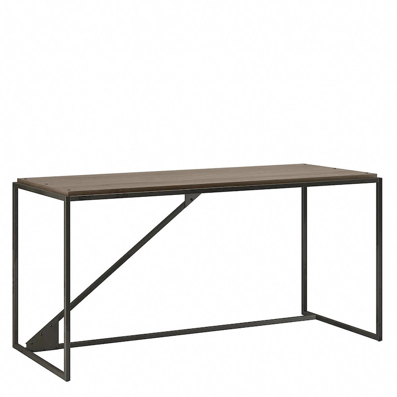 Bush Furniture Refinery 62W Industrial Desk, Large Home Office Desk