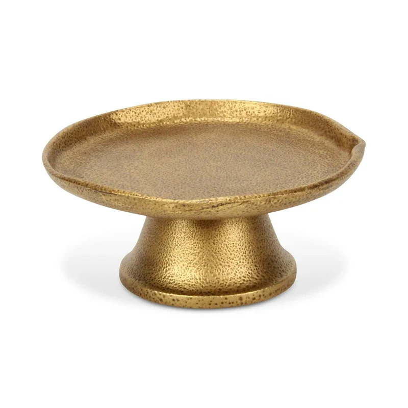 Khilov Golden Raised Cast Iron Dish