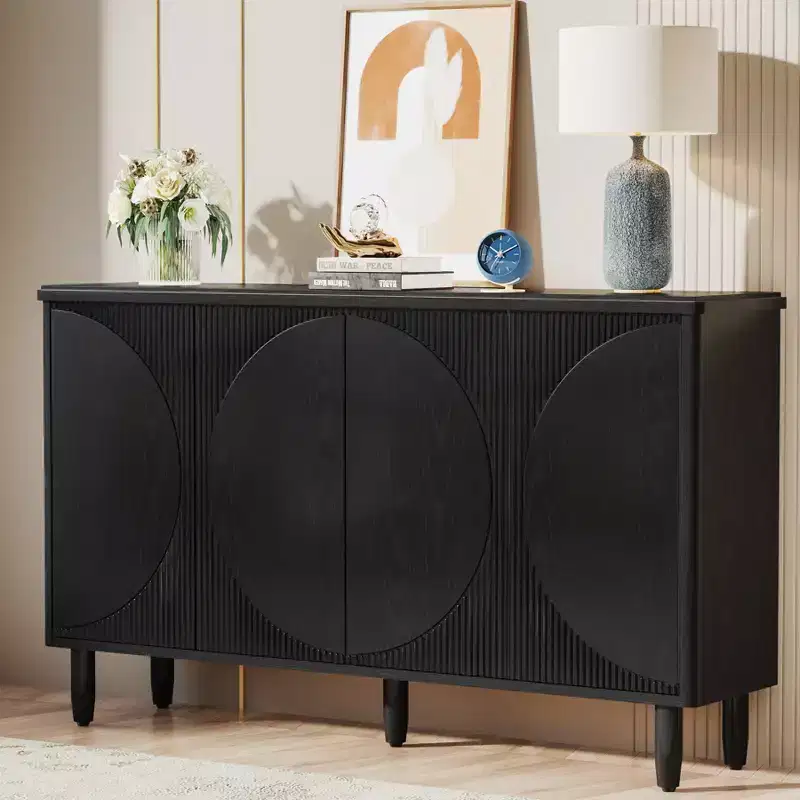 59.4-Inch Buffet Cabinet Sideboard