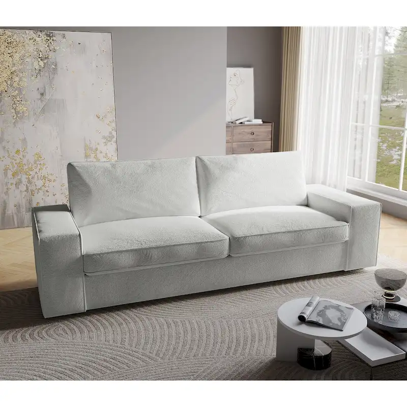 80  Loveseat Couch 3 Seater Sofa