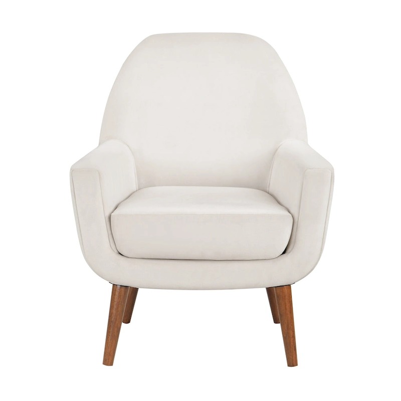 Adrian Mid-Century Velvet Arm Chair by Greyson Living