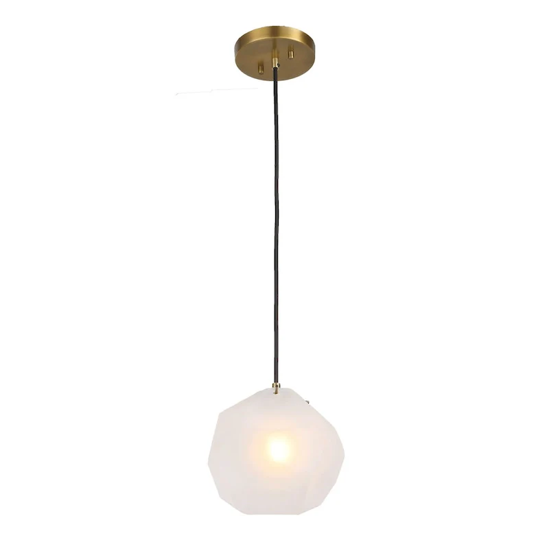 Uttermost Geodesic 1 Light Mini Pendant - 8 H X 8 dia. (in)