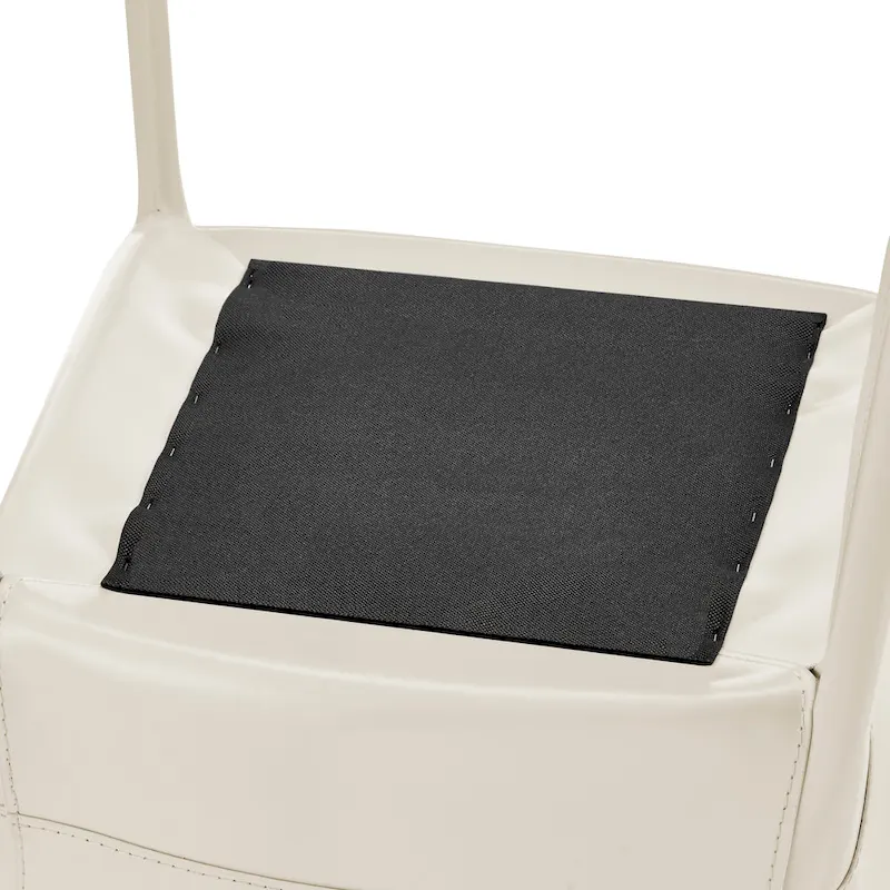 Callie Recycled Leather Dining Arm Chair