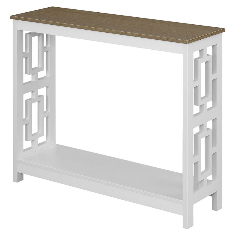 Convenience Concepts Town Square Console Table with Shelf