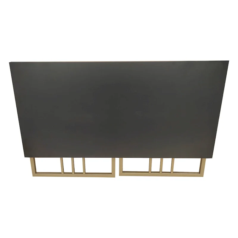 Collapsible Slatted Mission Writing Computer Desk