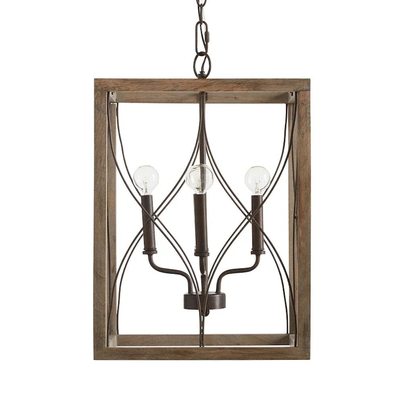 Tybee 4-light Nordic Grey Foyer Fixture