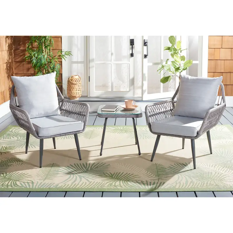 SAFAVIEH Mariyah 3-Piece Lounge Set - 27 Wx30 Dx28 H
