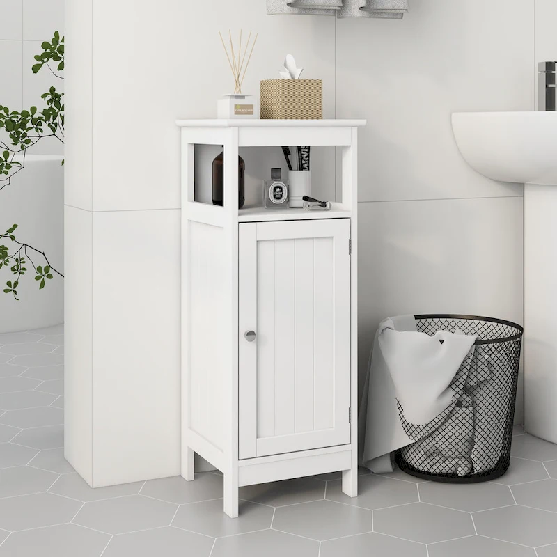 Bathroom single door cabinet