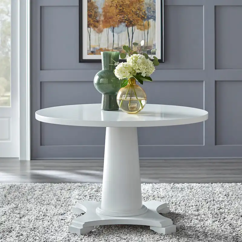 Round Pedestal Dining Table - 45