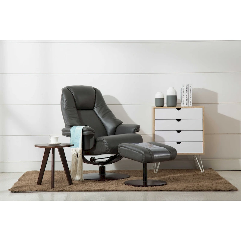 Recliner with Ottoman