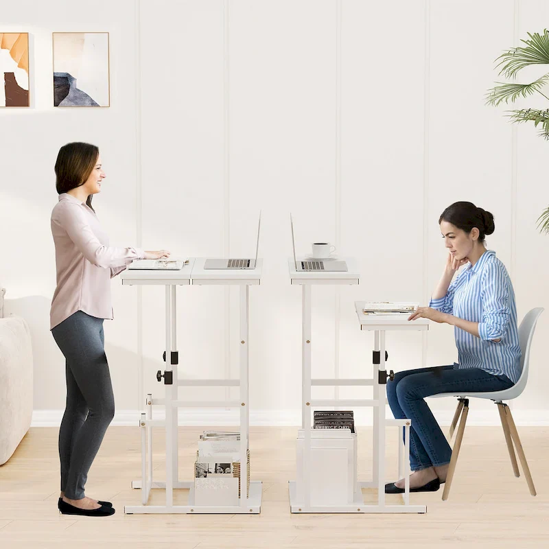 Standing Desk, Adjustable Height Laptop Table
