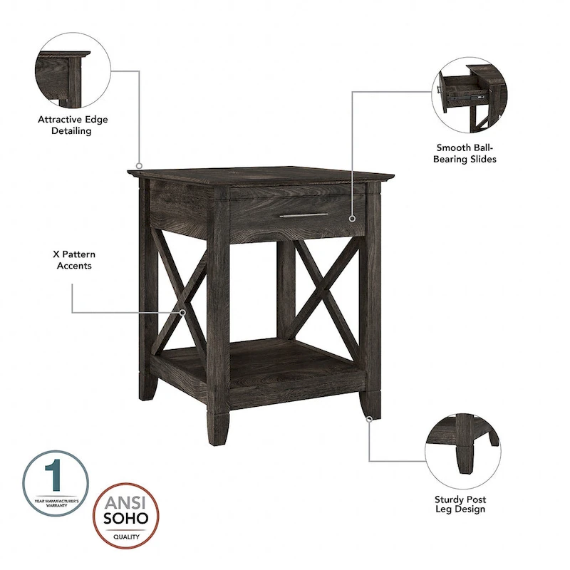 Coffee Table with Set of 2 End Tables