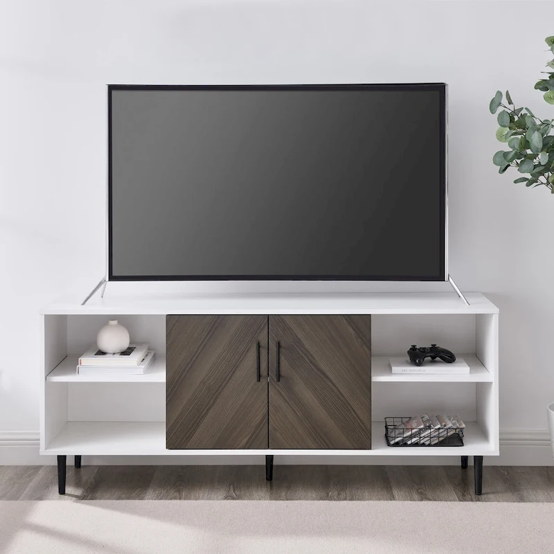 Middlebrook Modern Bookmatch 58-inch TV Stand