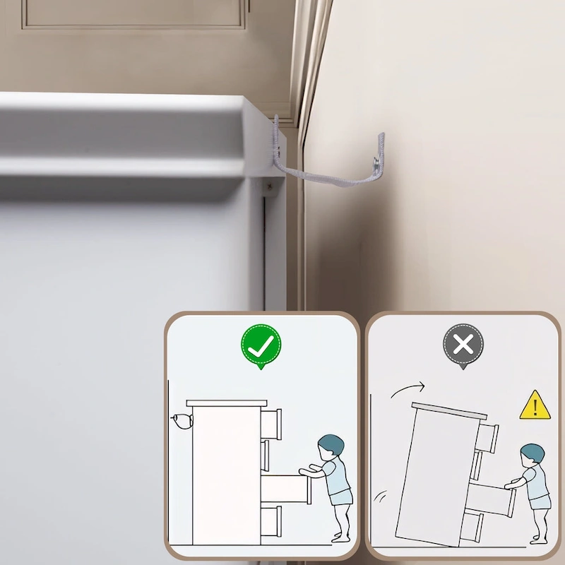 7 - Drawer Dresser with Solid Wood Legs and Painted Finish