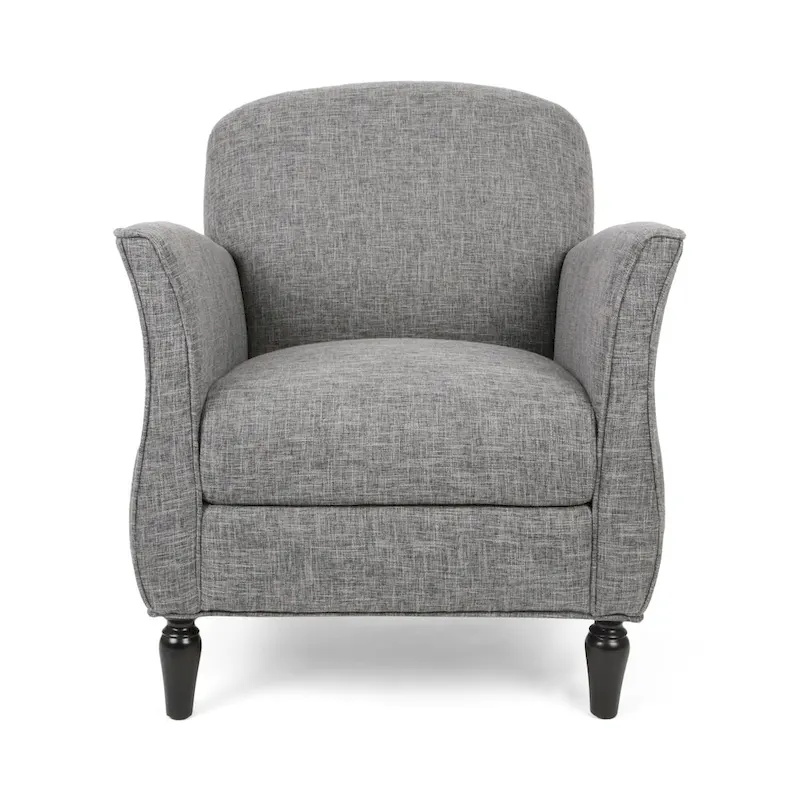 Swainson Traditional Tweed Armchair by Christopher Knight Home