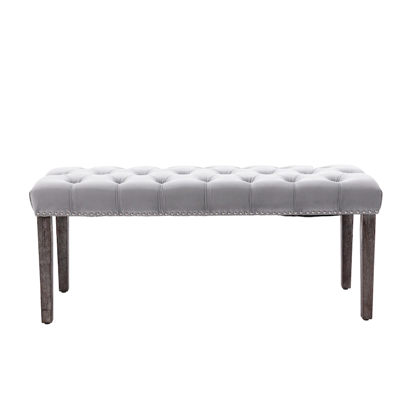 Velvet Dining Bench Bedroom Bench