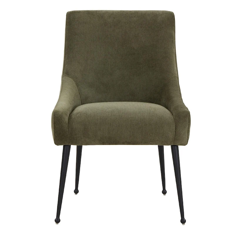 Irina Dining Chair Velvet Side Chair with Stainless Steel Leg