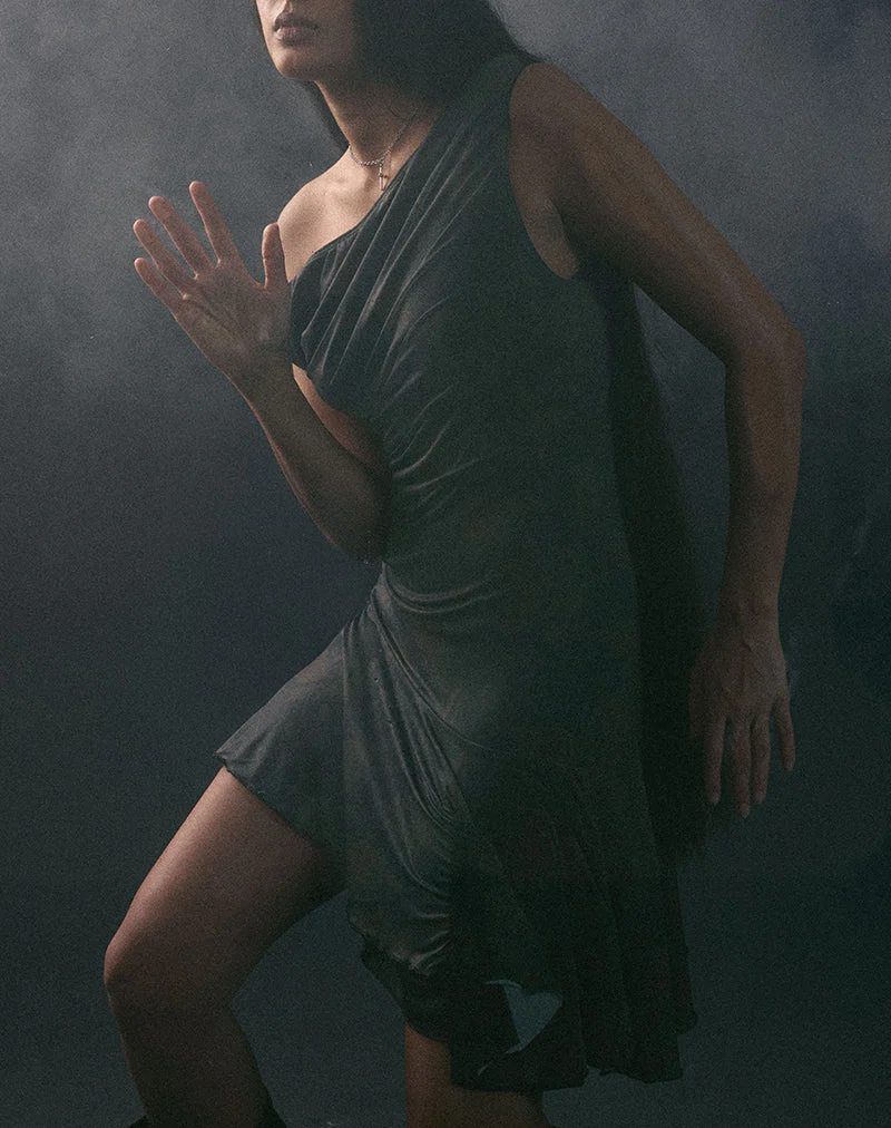 Tohari Mini Dress in Dynamic Rose